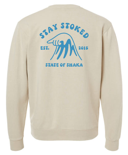 Stay Stoked Fleece Crewneck (Unisex)