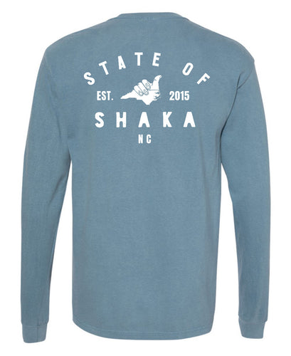 Branded Shaka NC Long Sleeve Tee (Unisex)