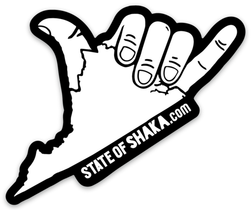 Shaka VA Sticker