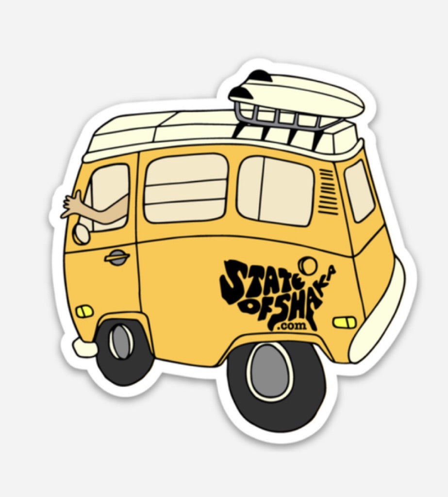 Beach Bus (Sticker)