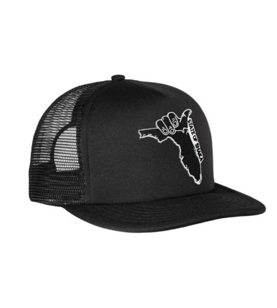 Shaka FL Foam Trucker Patch Hat – State of Shaka