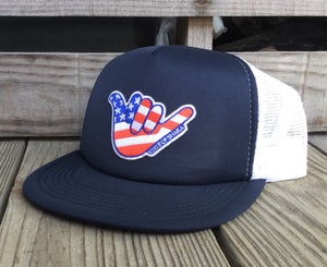Shaka in the USA Patch Hat