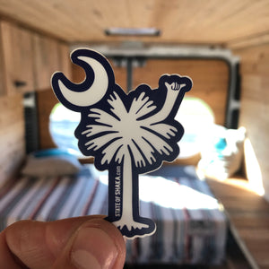 Palm State Shaka Sticker