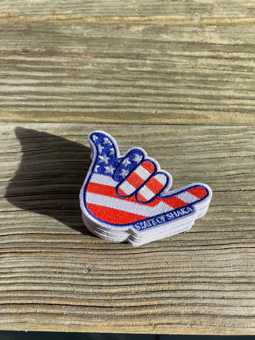 Shaka in the USA Patch